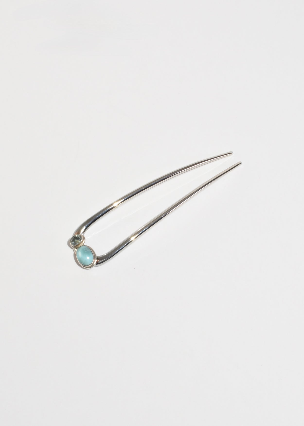 Turquoise Topaz Hair Pin