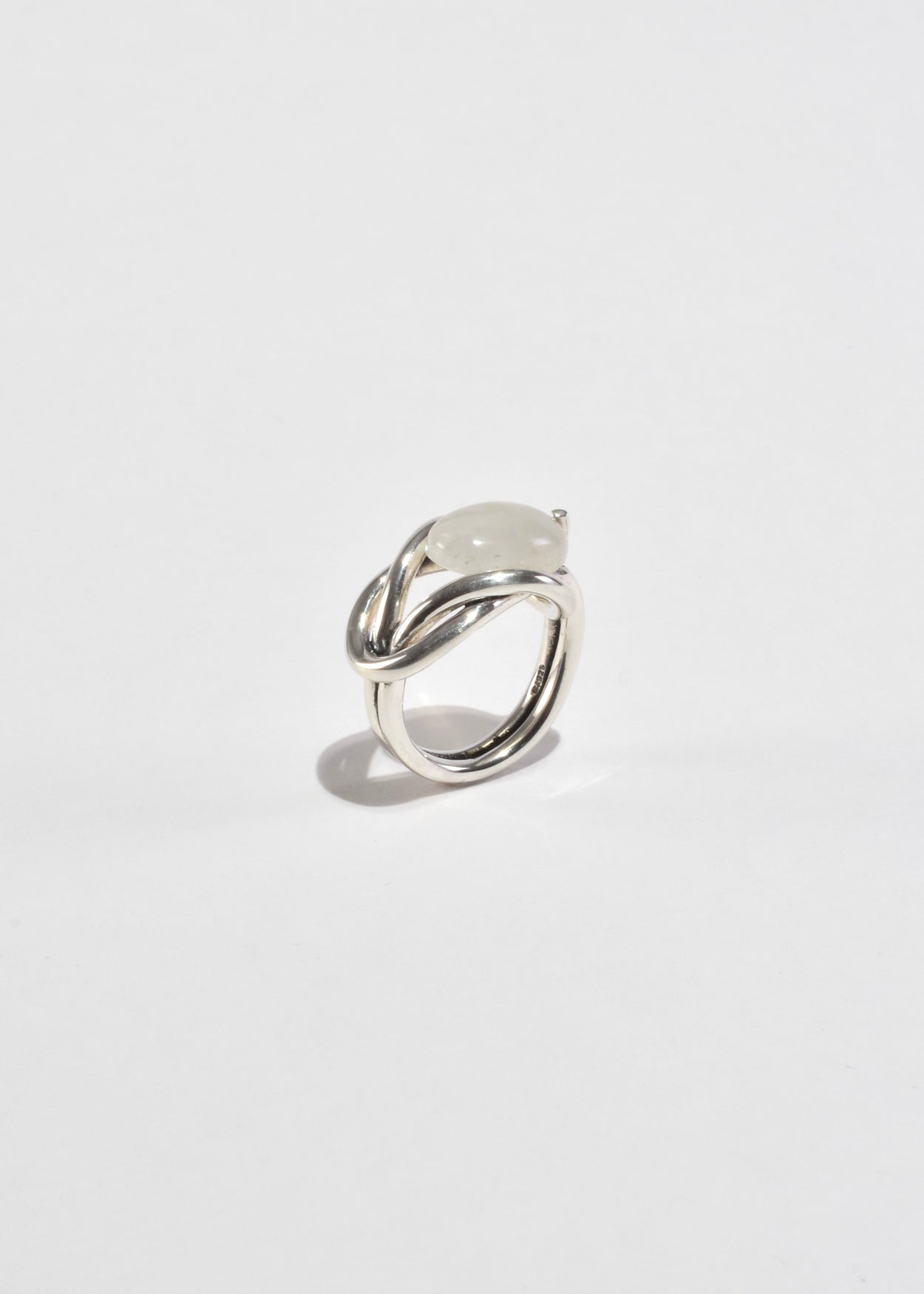 Moonstone Knot Ring