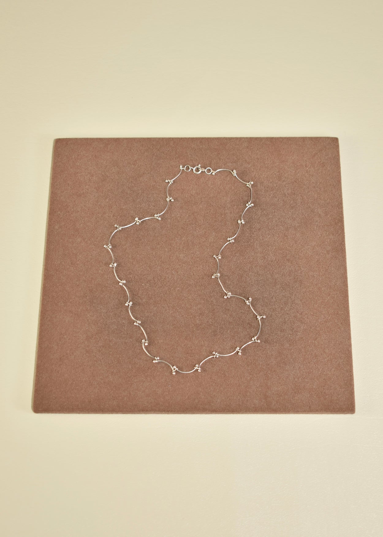 Curved Link Necklace