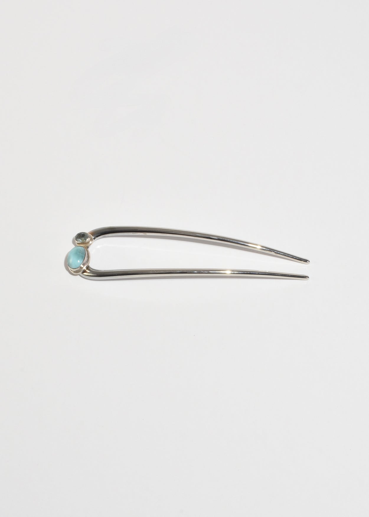 Turquoise Topaz Hair Pin