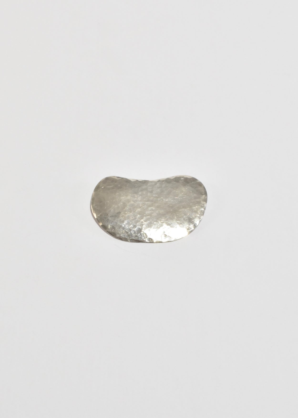 Sterling Hammered Brooch