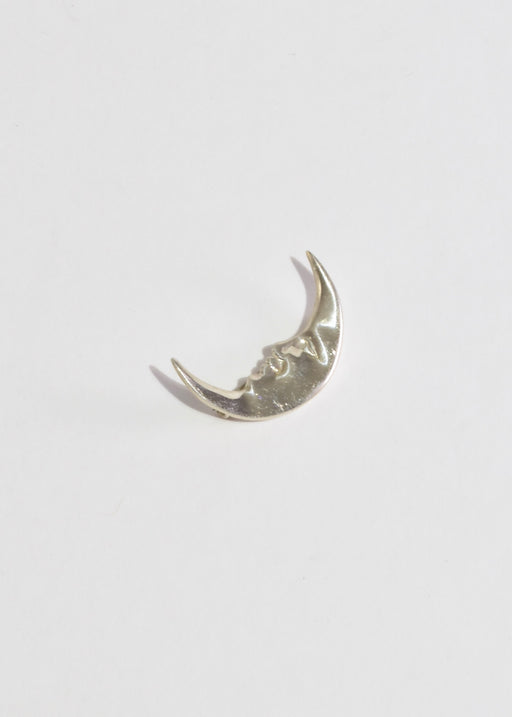 Crescent Moon Brooch
