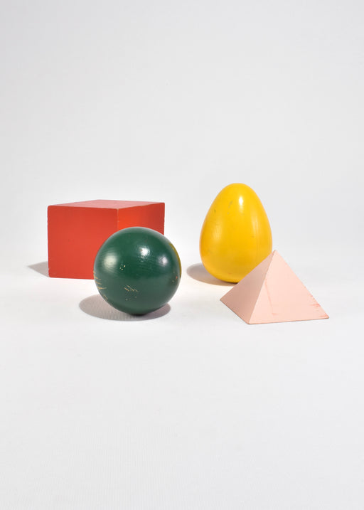 Wooden Geometric Forms Set