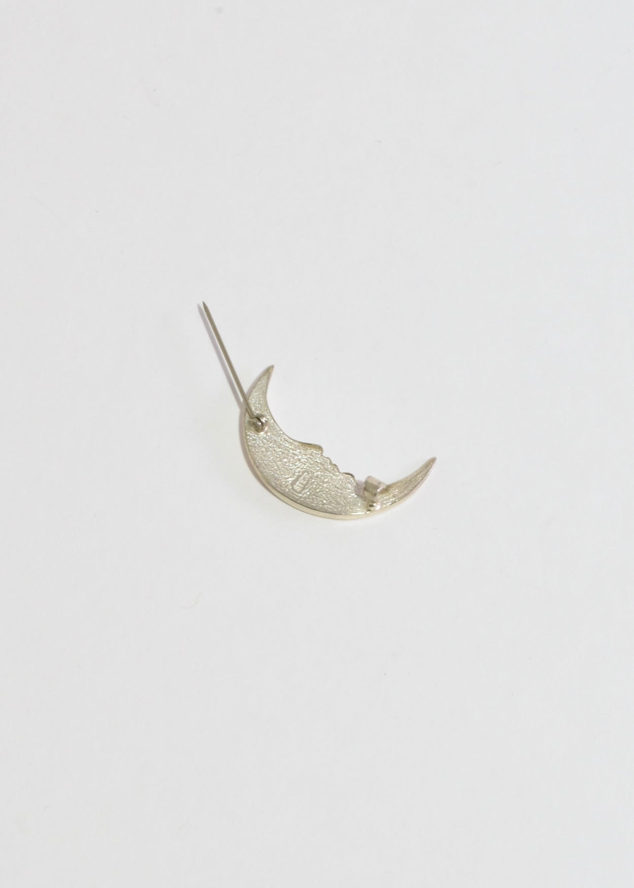 Crescent Moon Brooch