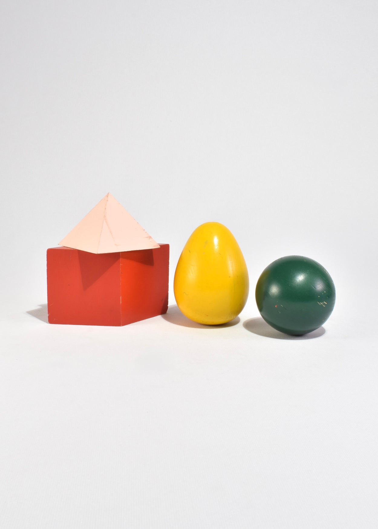 Wooden Geometric Forms Set