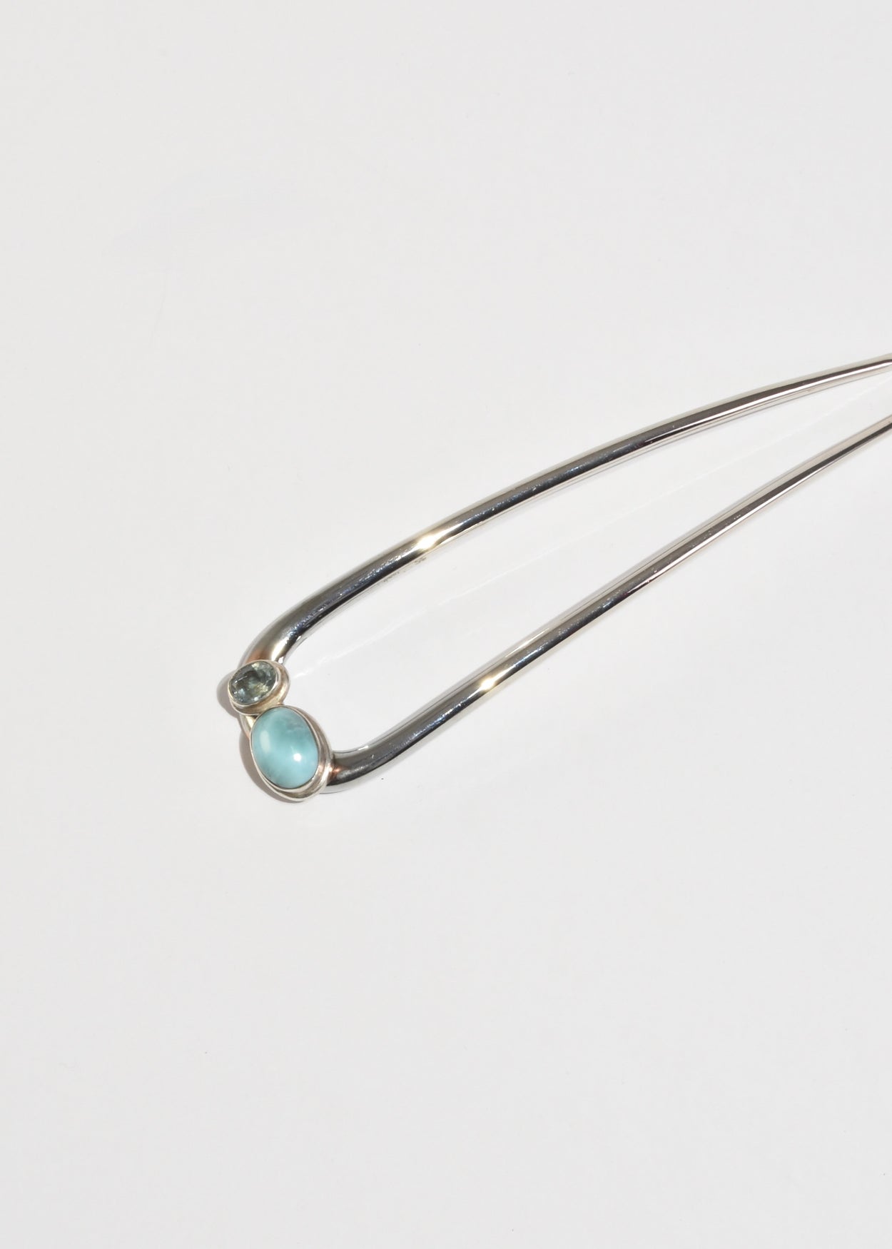Turquoise Topaz Hair Pin