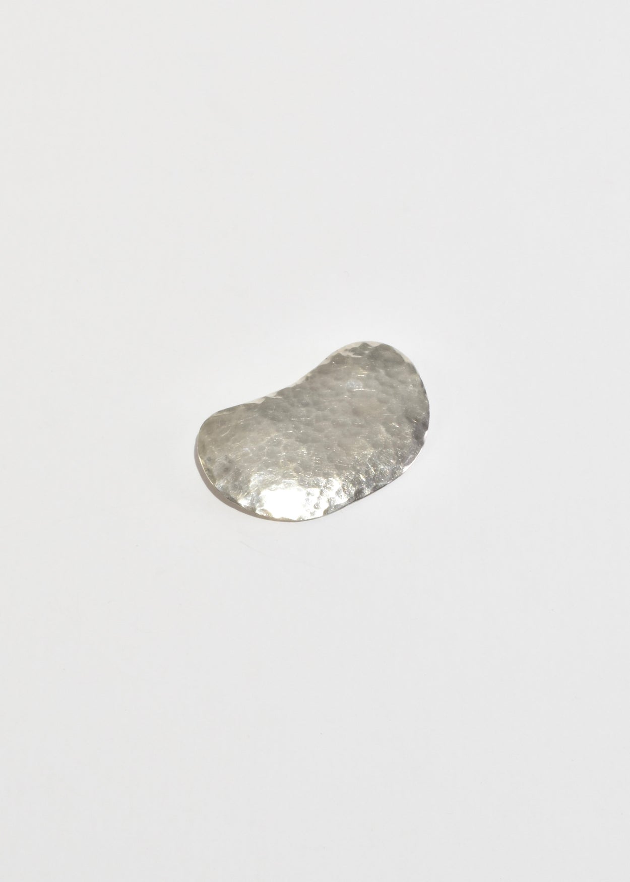 Sterling Hammered Brooch