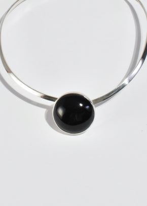Modernist Onyx Necklace