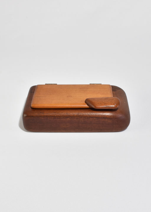 Two-Tone Wooden Box