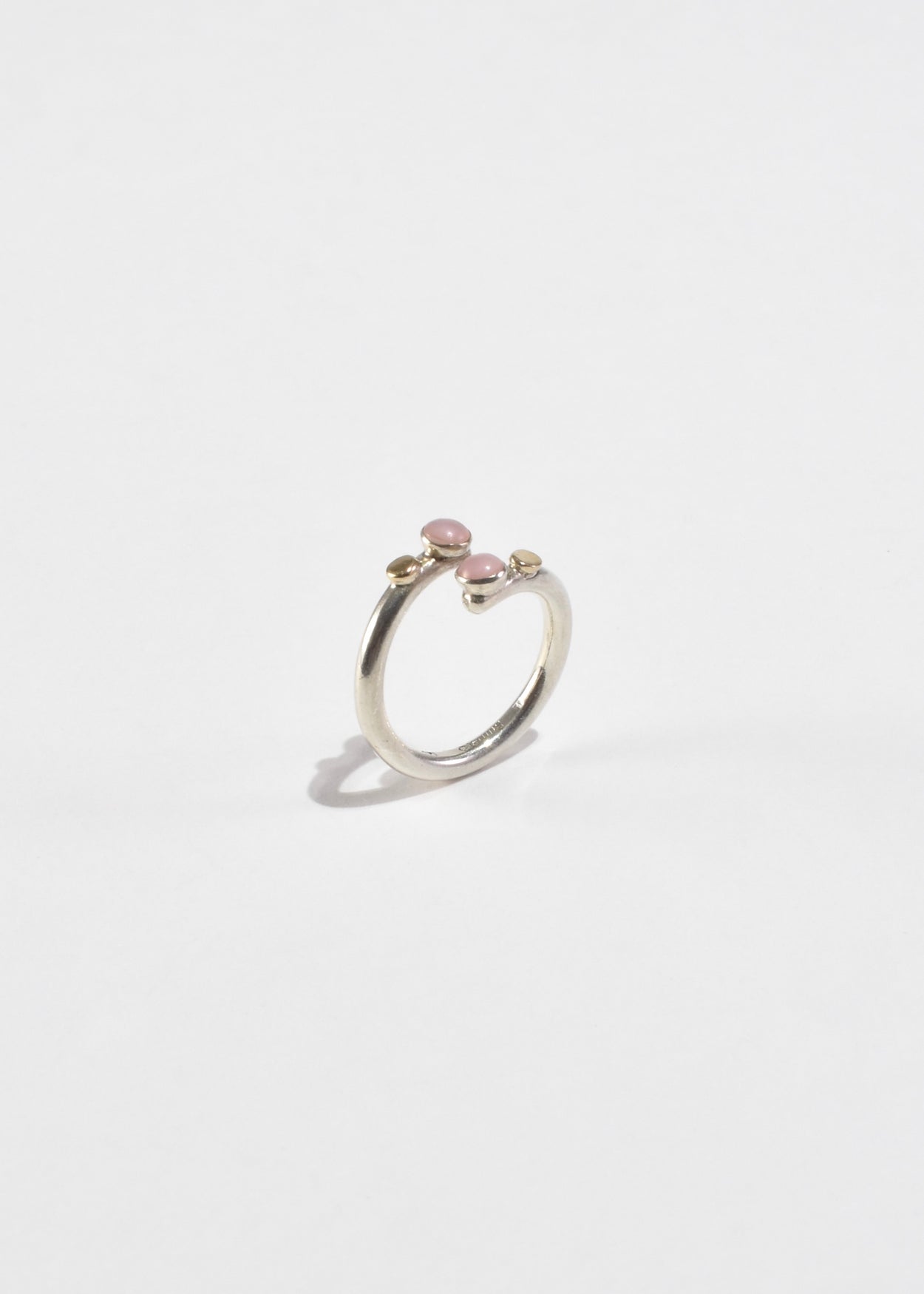 Pink Moonstone Wrap Ring