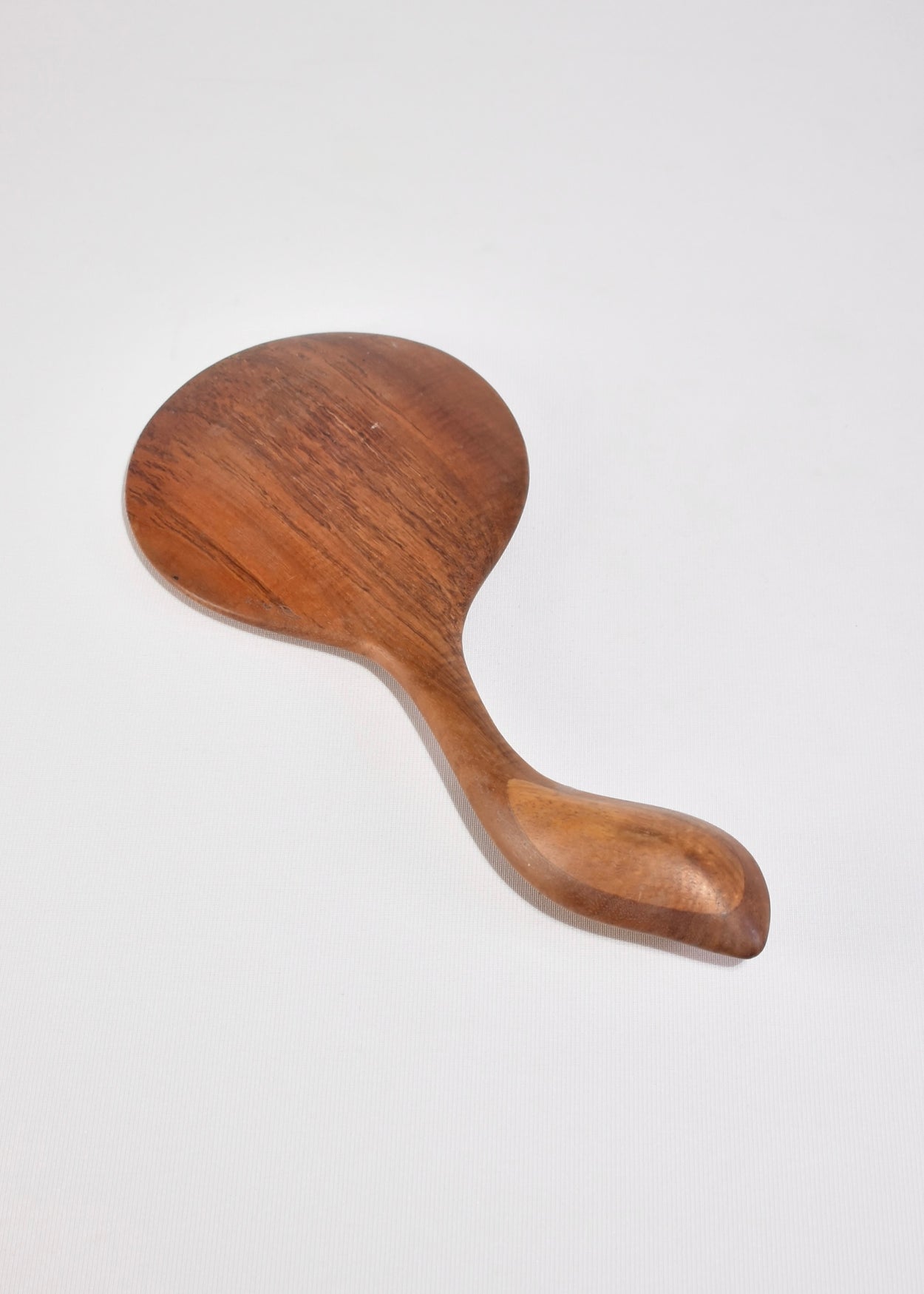 Curved Oak Mirror