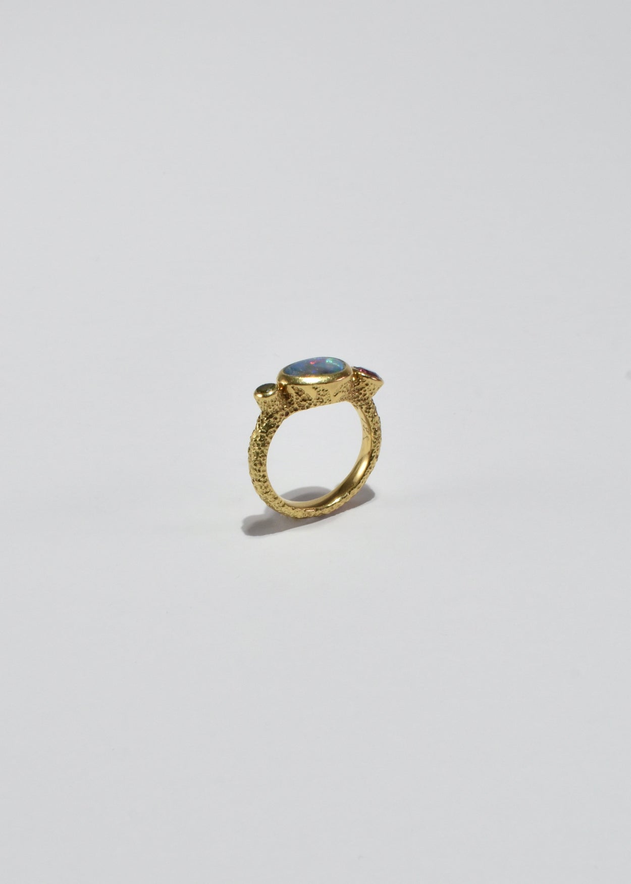 Gold Multi Stone Ring