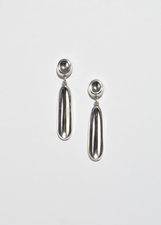 Concave Drop Earrings