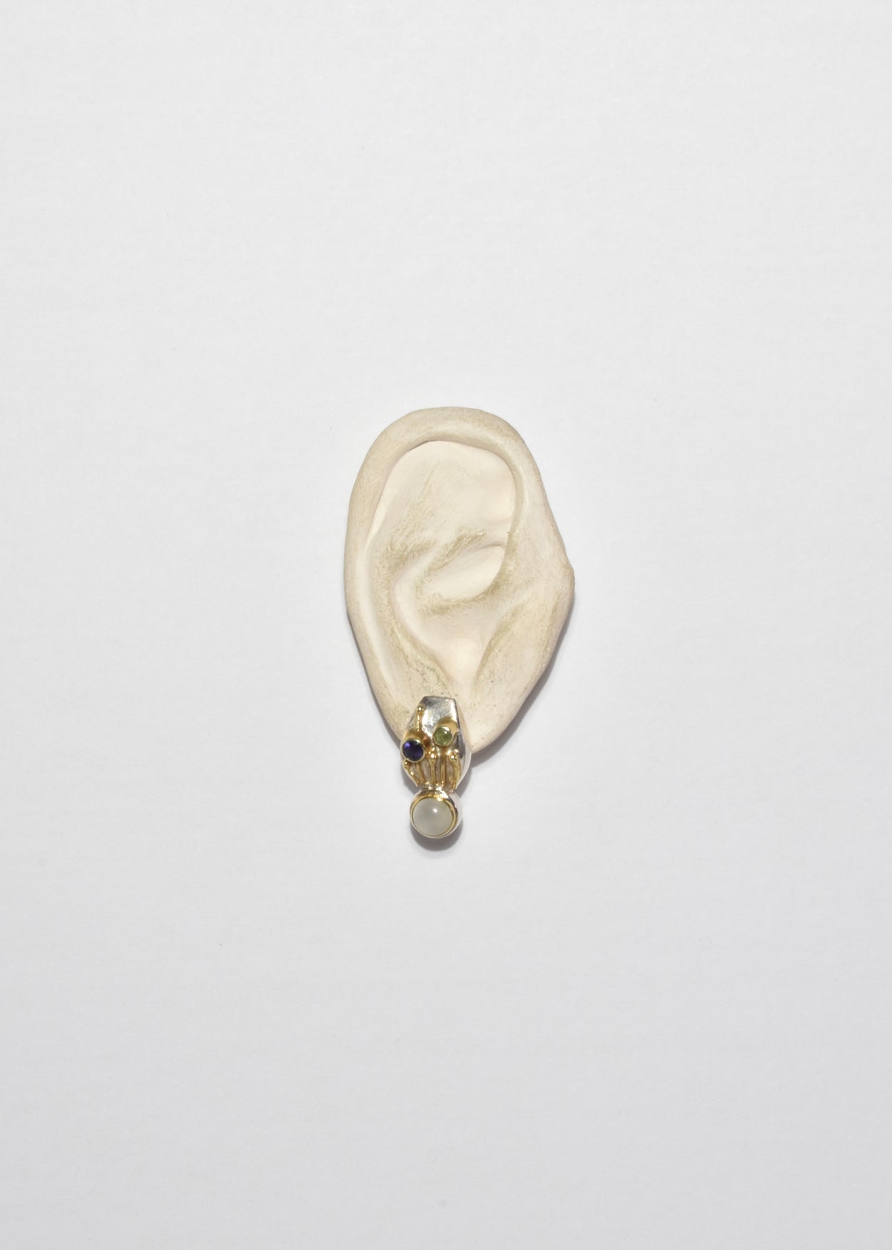 Amethyst Peridot Moonstone Earrings