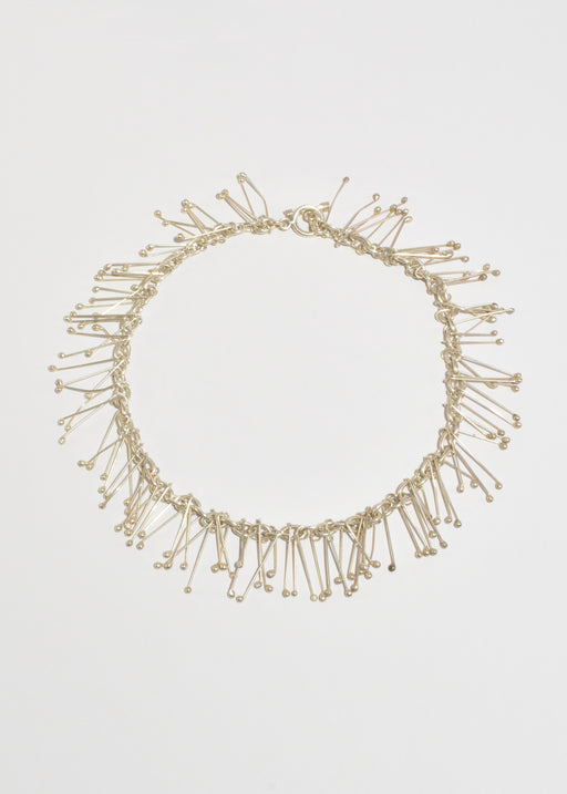 Sterling Fringe Necklace