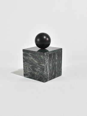 Curio Box in Green Marble