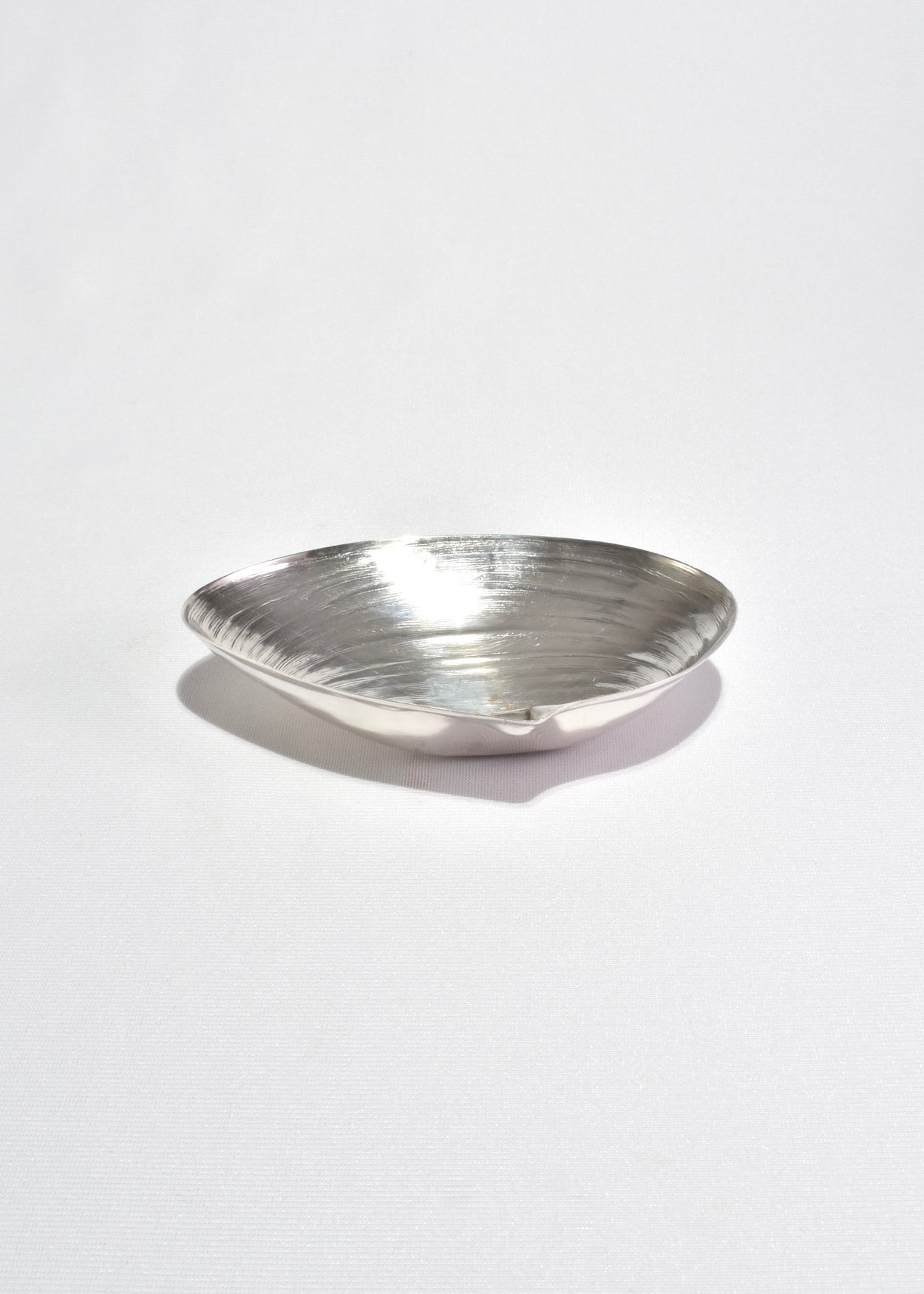 Silver Shell Footed Dish