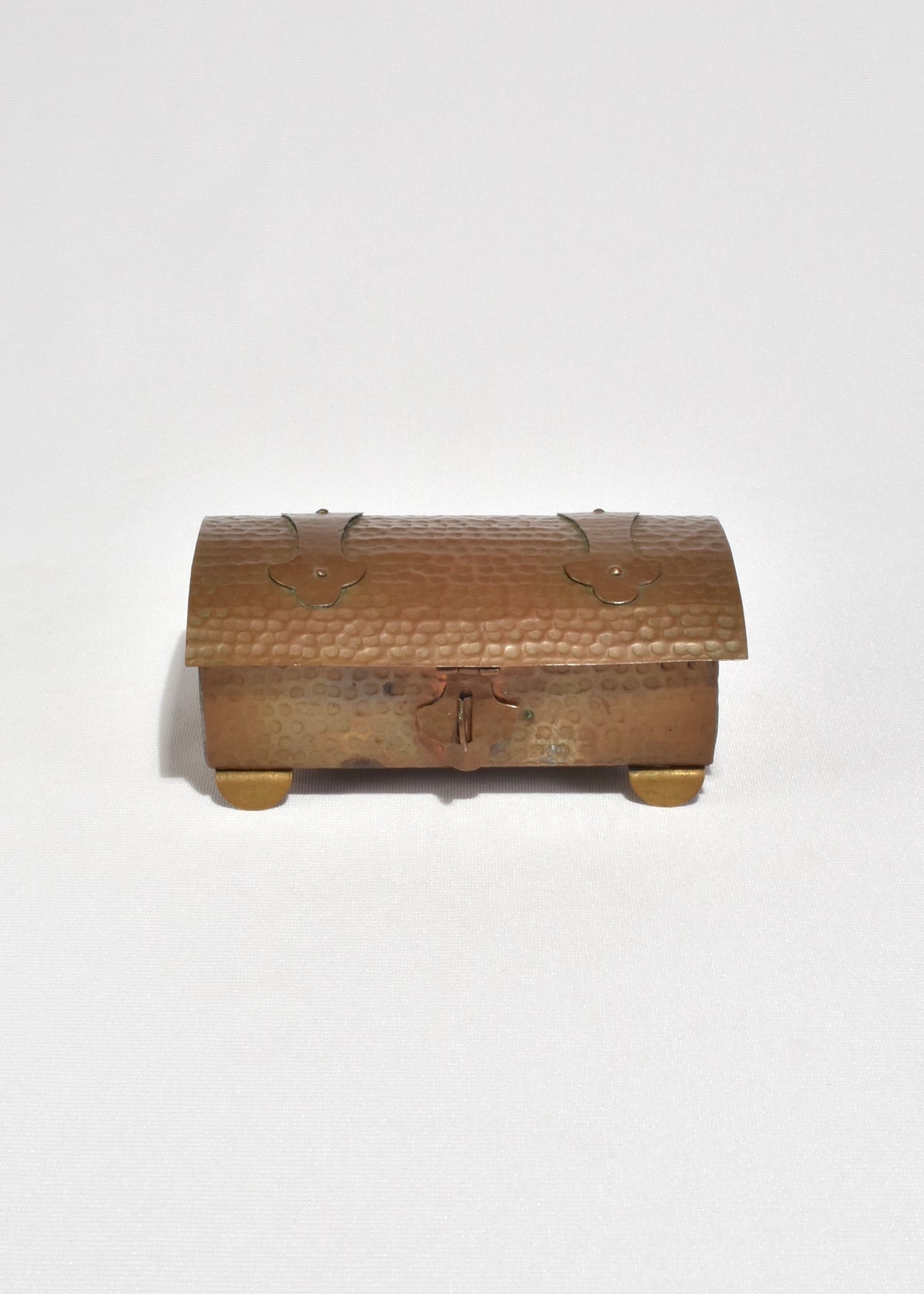 Handcrafted Copper Hinge Box