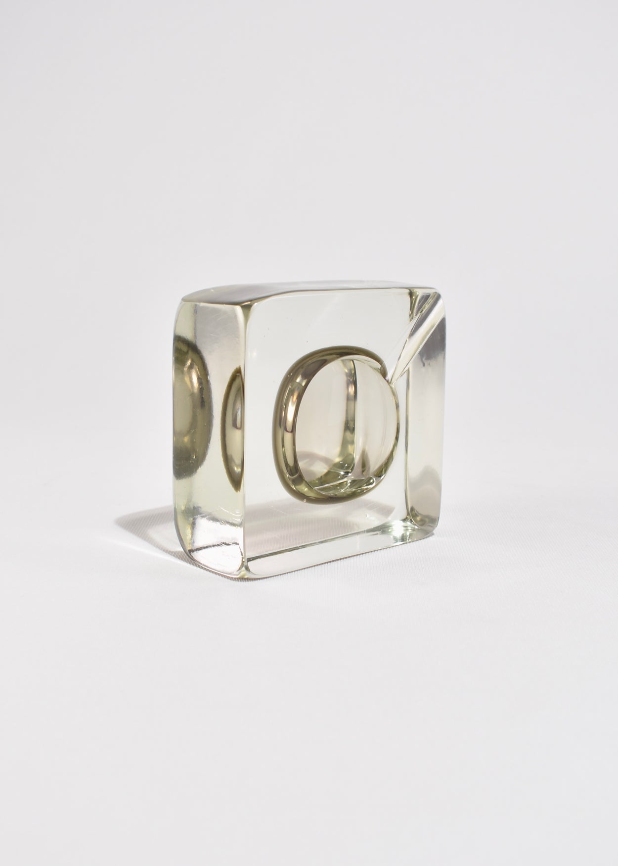 Smoked Glass Ashtray