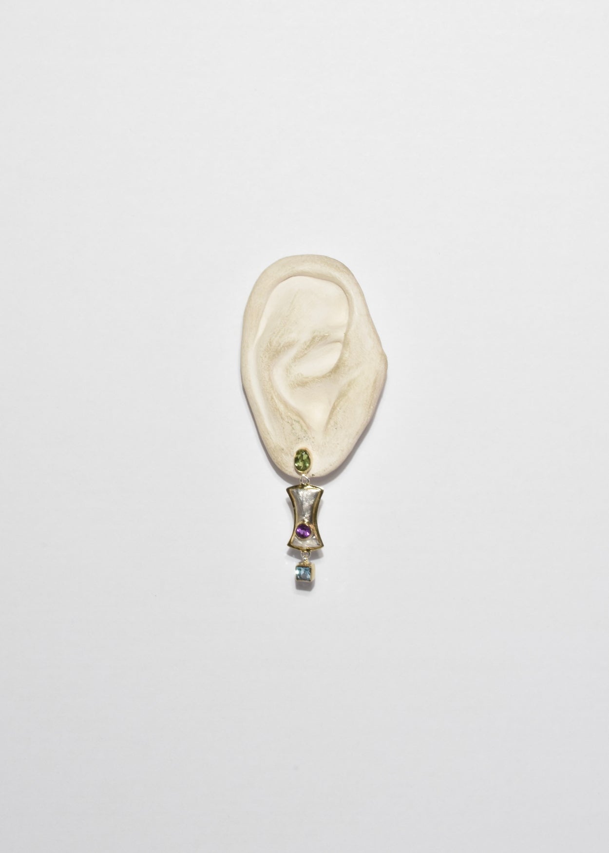 Colorful Stone Drop Earrings