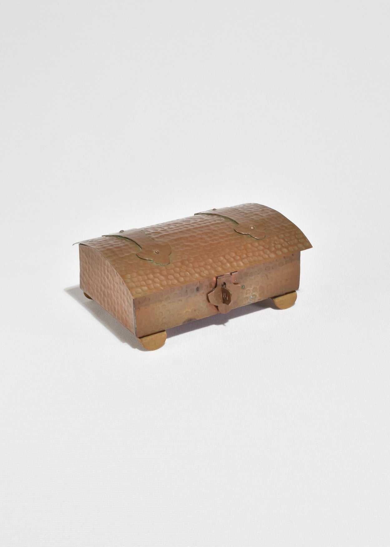 Handcrafted Copper Hinge Box