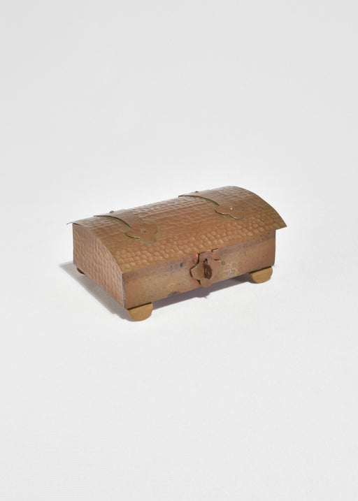 Handcrafted Copper Hinge Box
