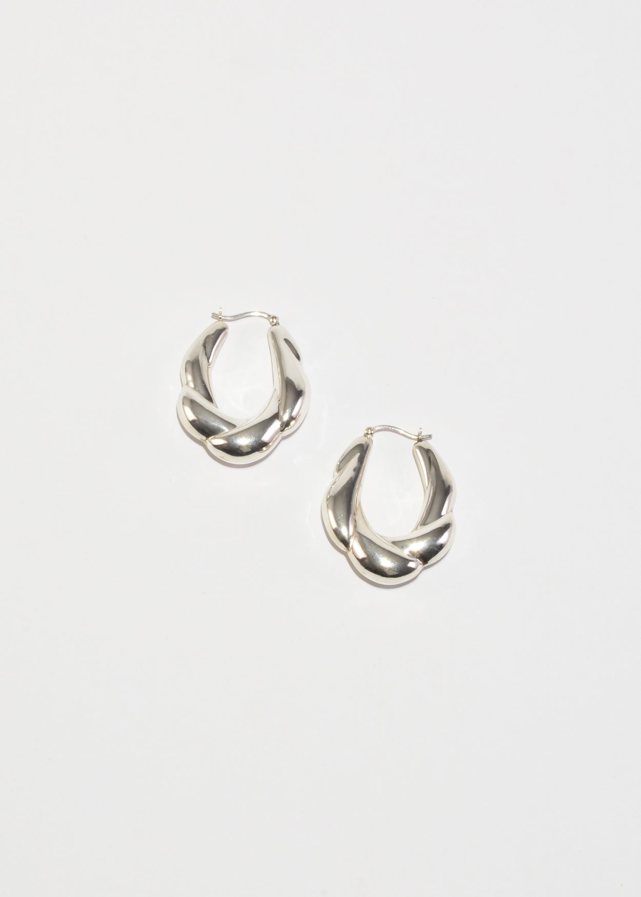 Twist Hoop Earrings