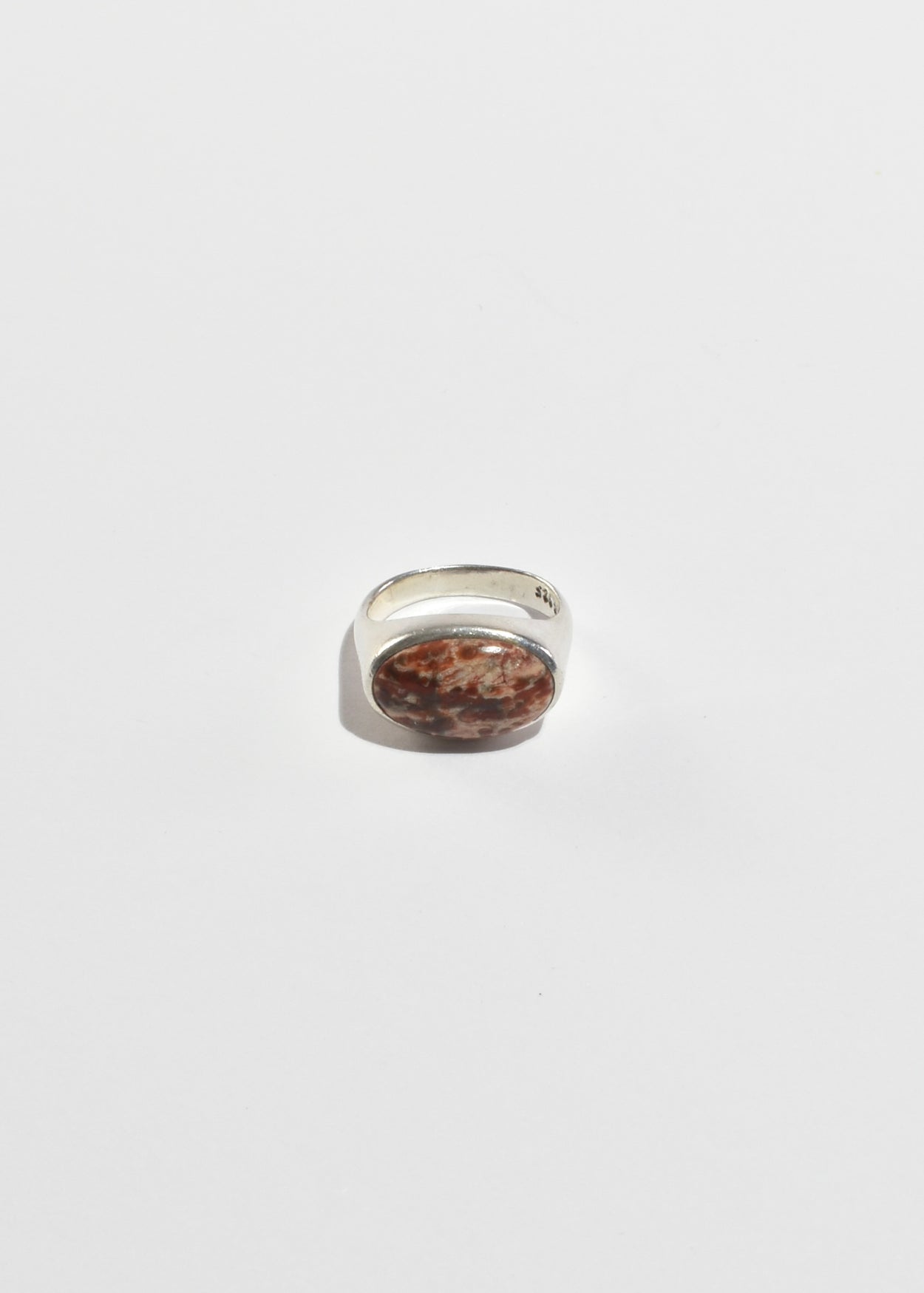 Oval Jasper Ring