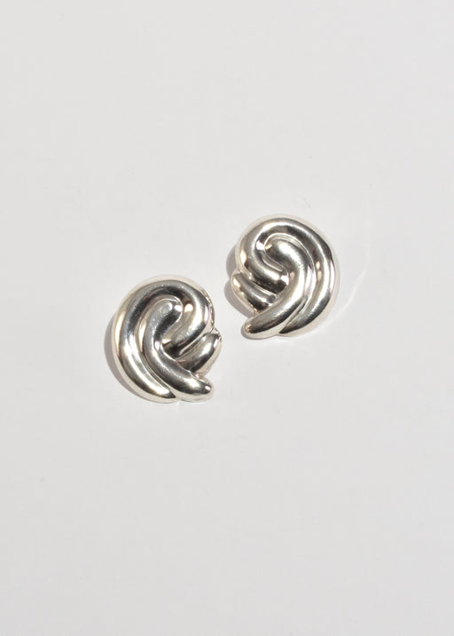 Sculptural Ribbed Earrings