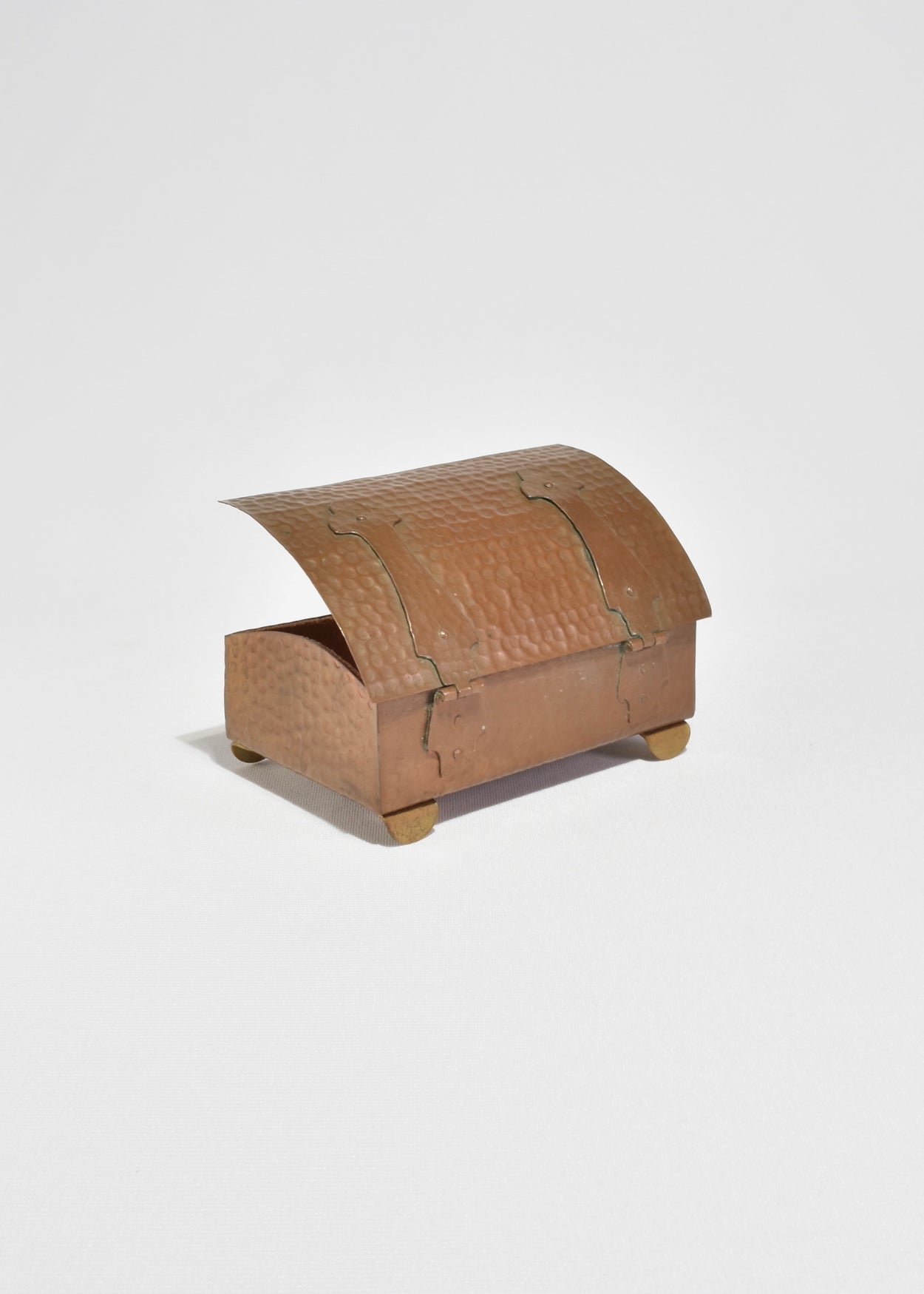 Handcrafted Copper Hinge Box