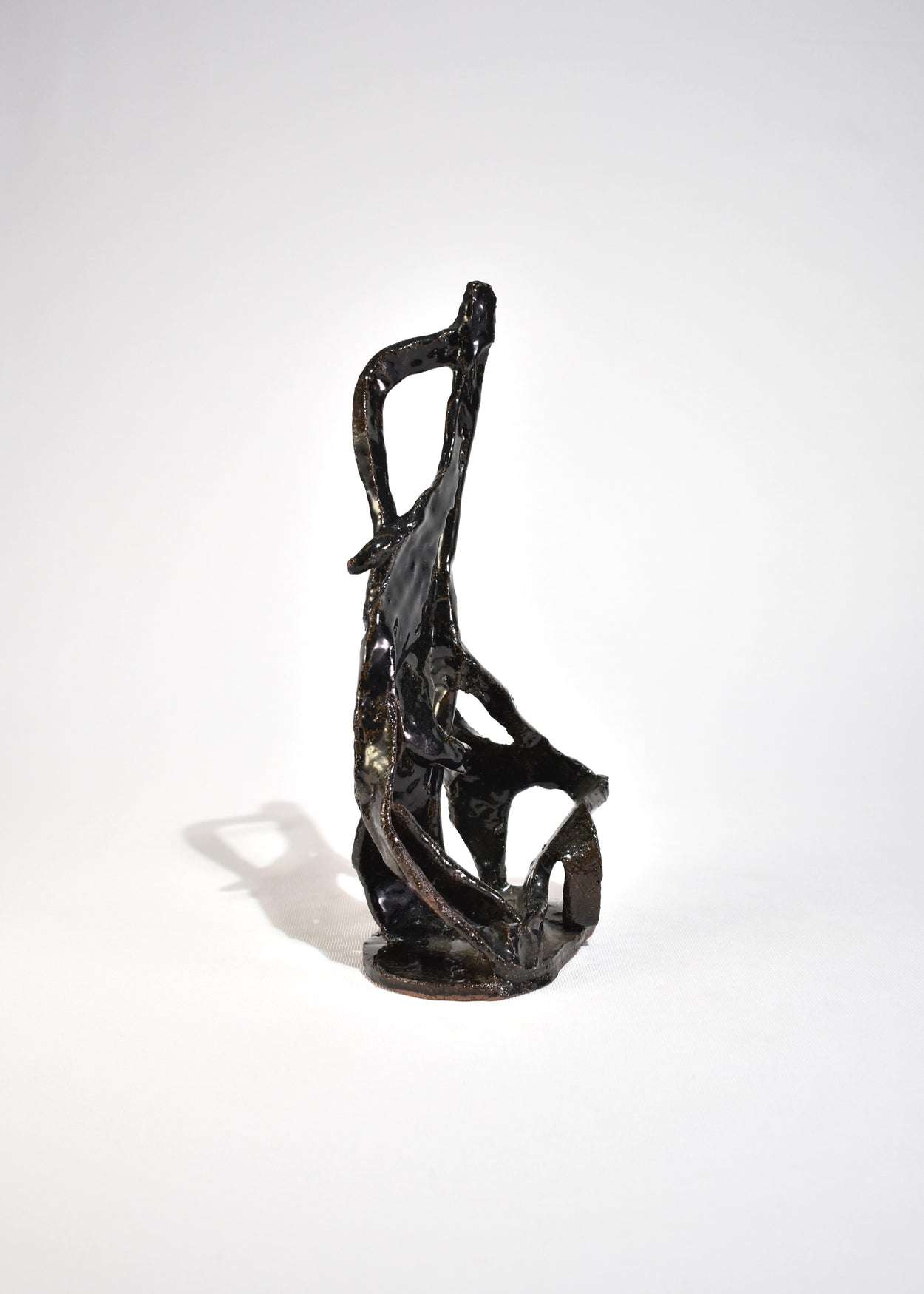 Tall Abstract Ceramic Sculpture