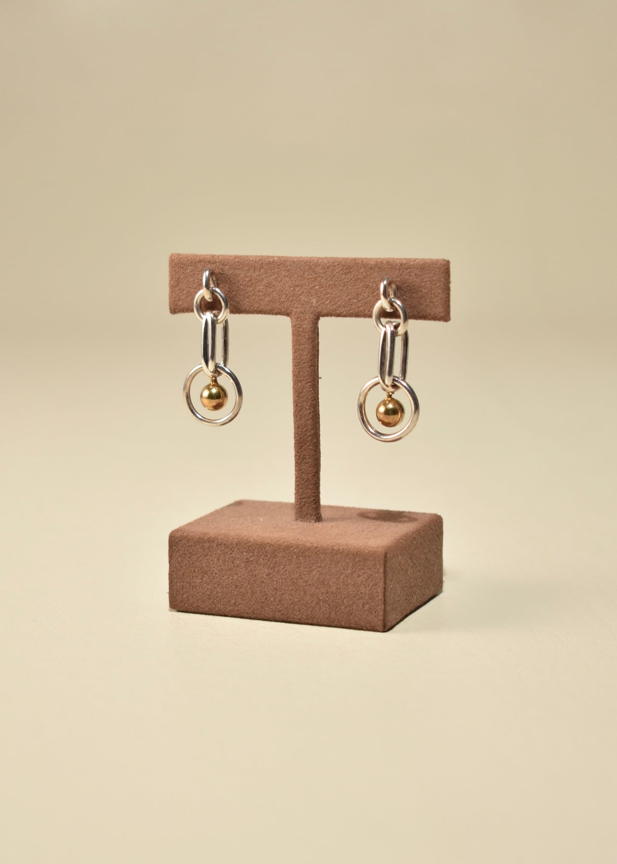 Modernist Link Earrings