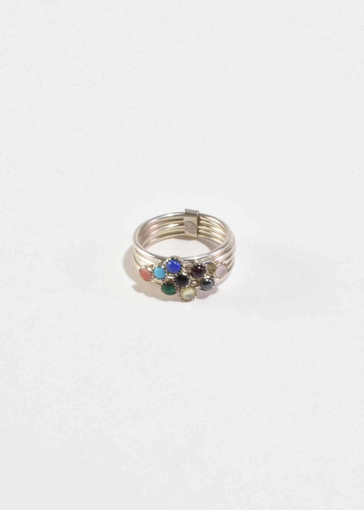 Colorful Stacked Ring