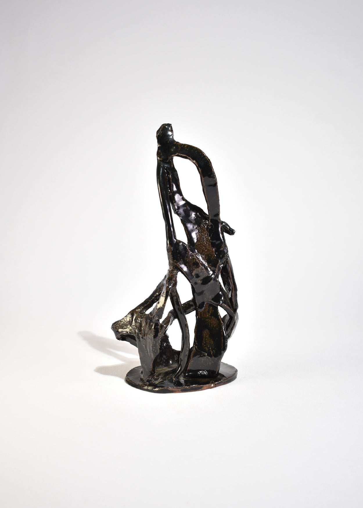 Tall Abstract Ceramic Sculpture