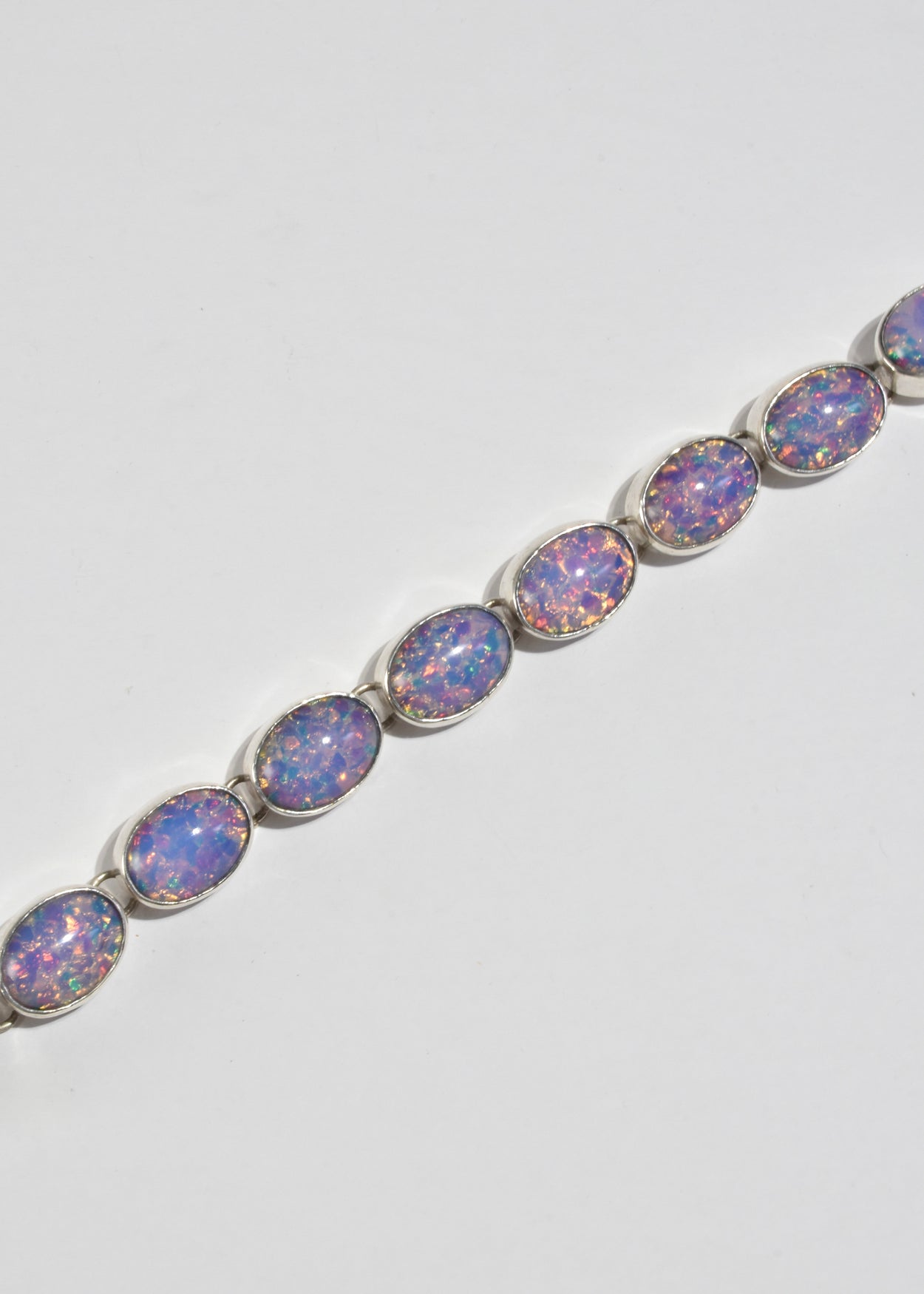 Silver Opal Bracelet