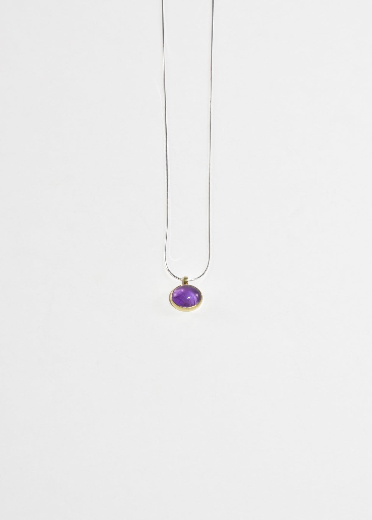 Amethyst Pendant Necklace