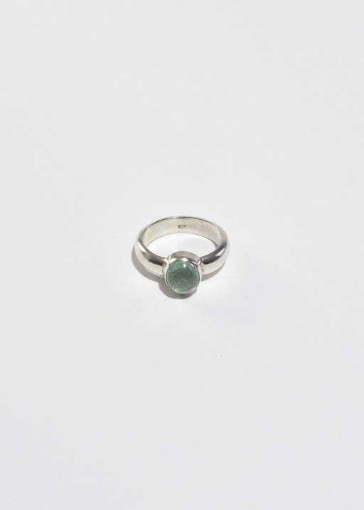Oval Prasiolite Ring