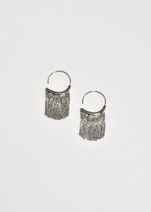 Hoop Fringe Earrings