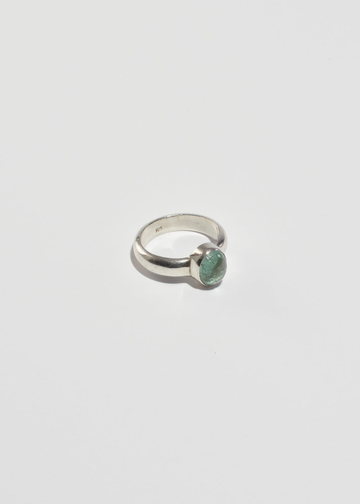 Oval Prasiolite Ring