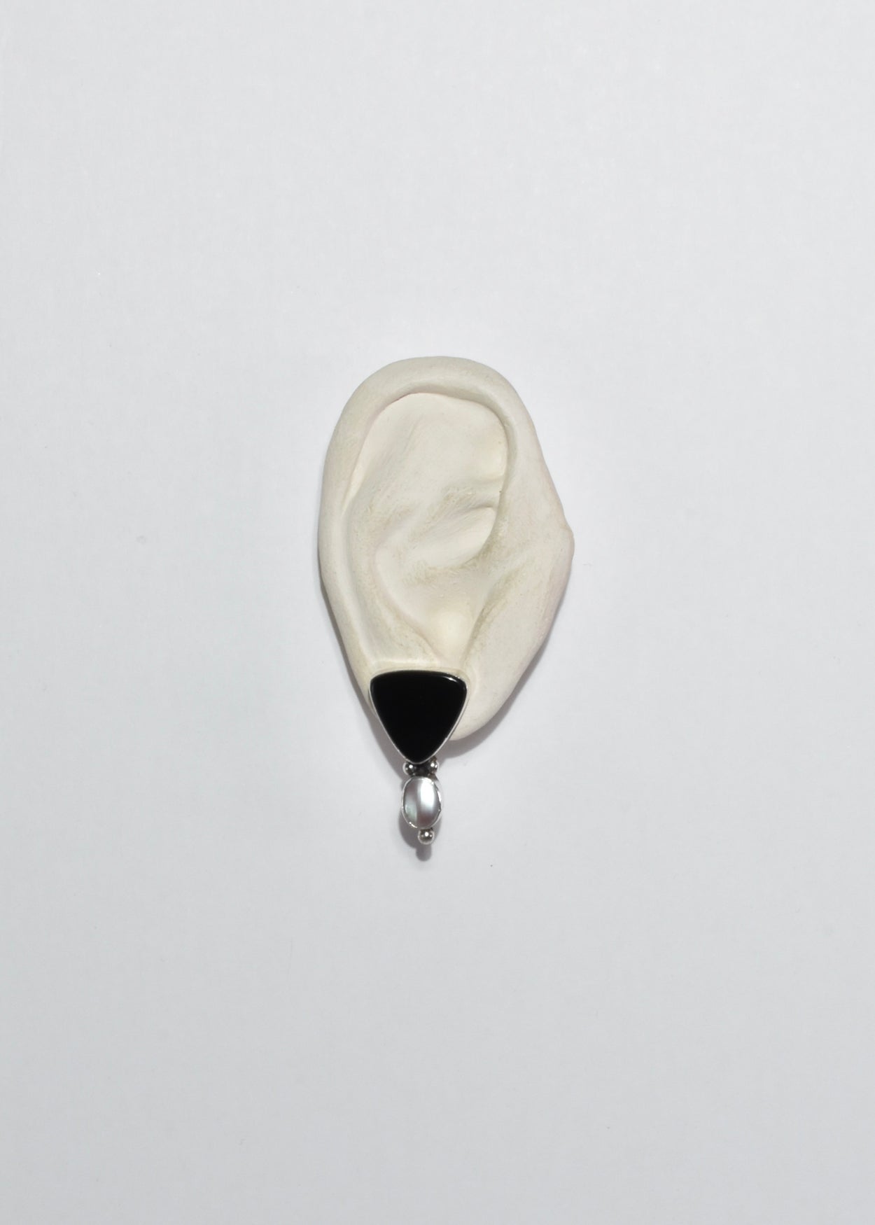 Onyx Mother of Pearl Earrings