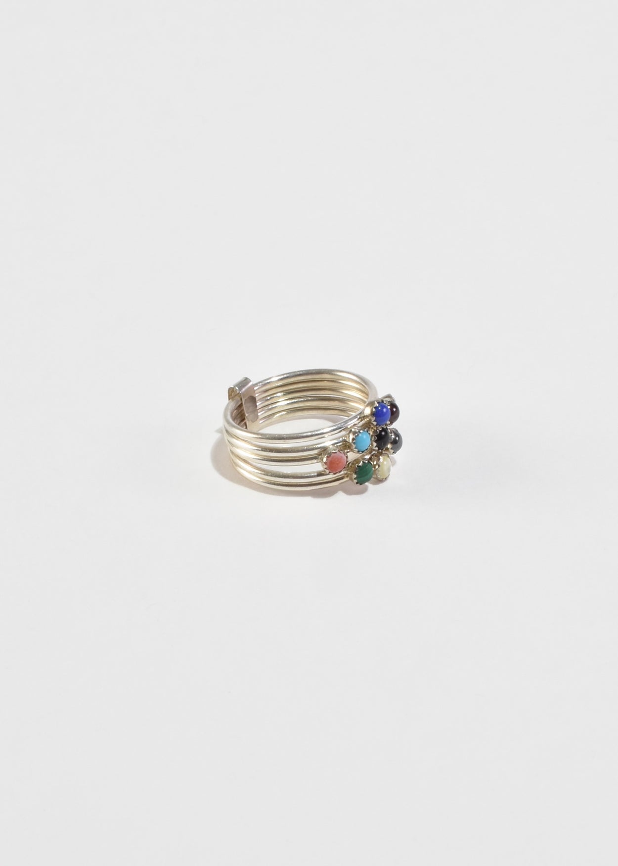 Colorful Stacked Ring