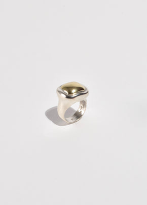Silver Brass Ring