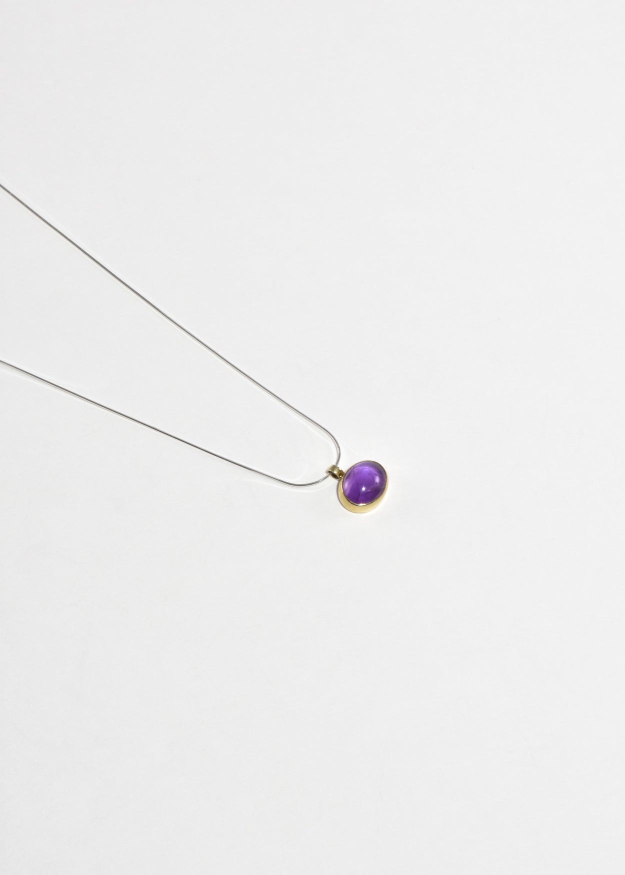 Amethyst Pendant Necklace