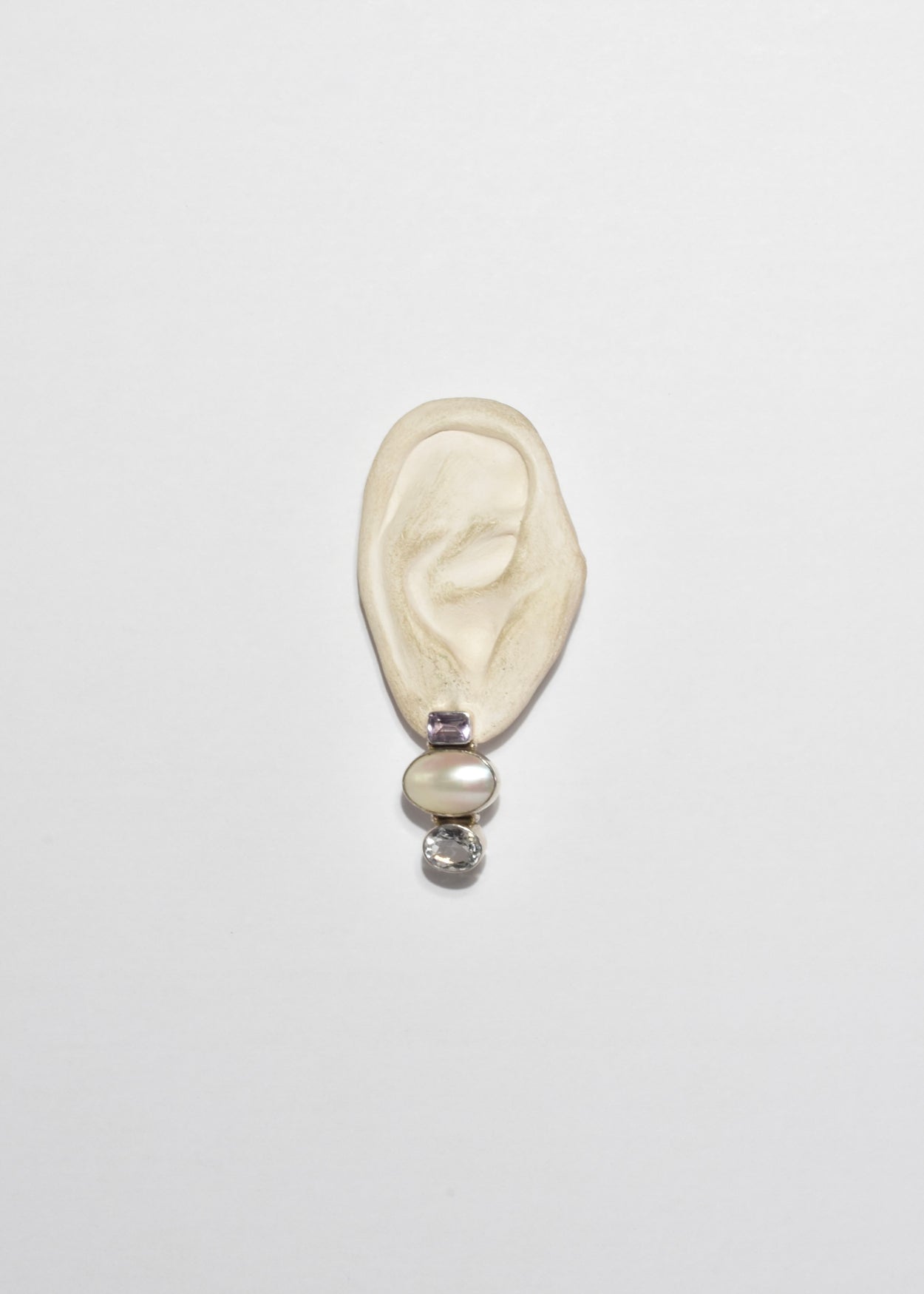 Amethyst Pearl Quartz Earrings