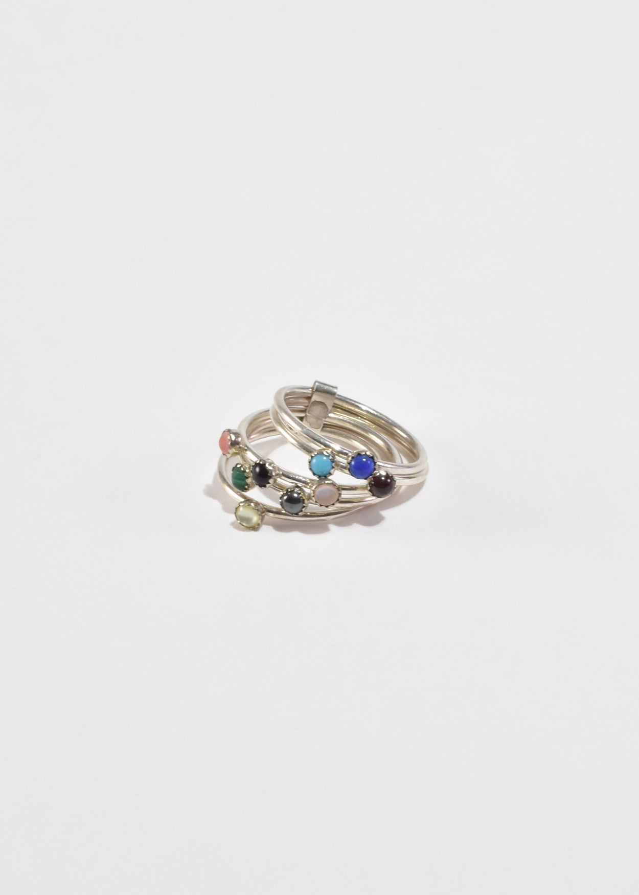 Colorful Stacked Ring