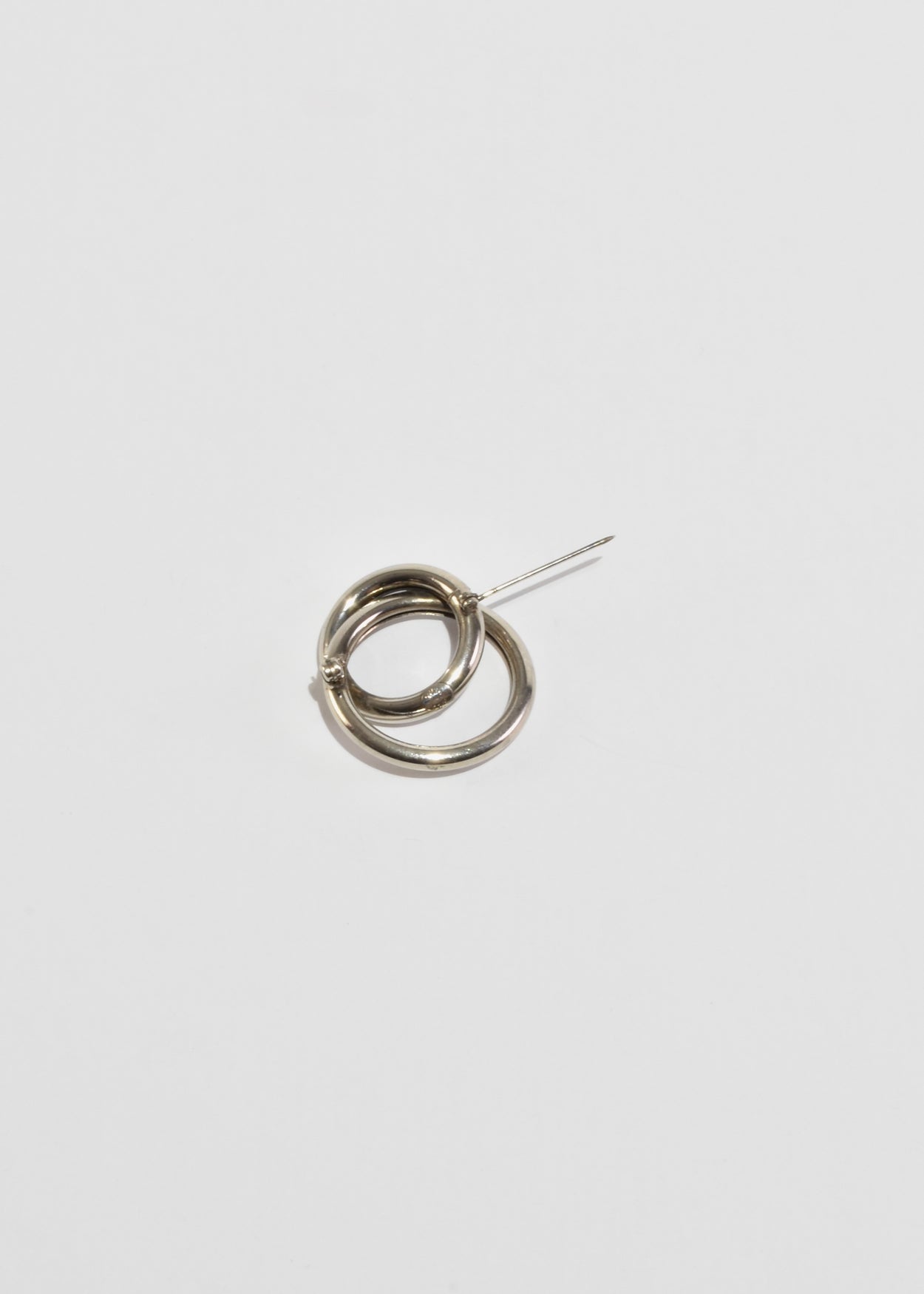 Sterling Loop Brooch