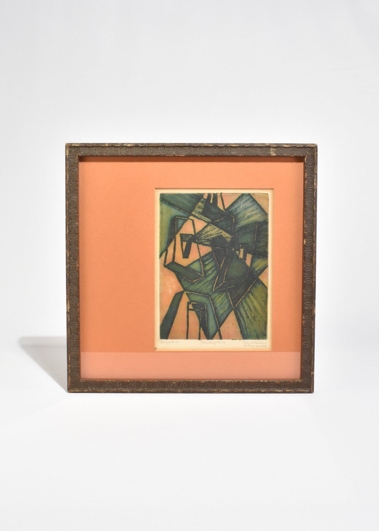 'Ascending Forms', Framed