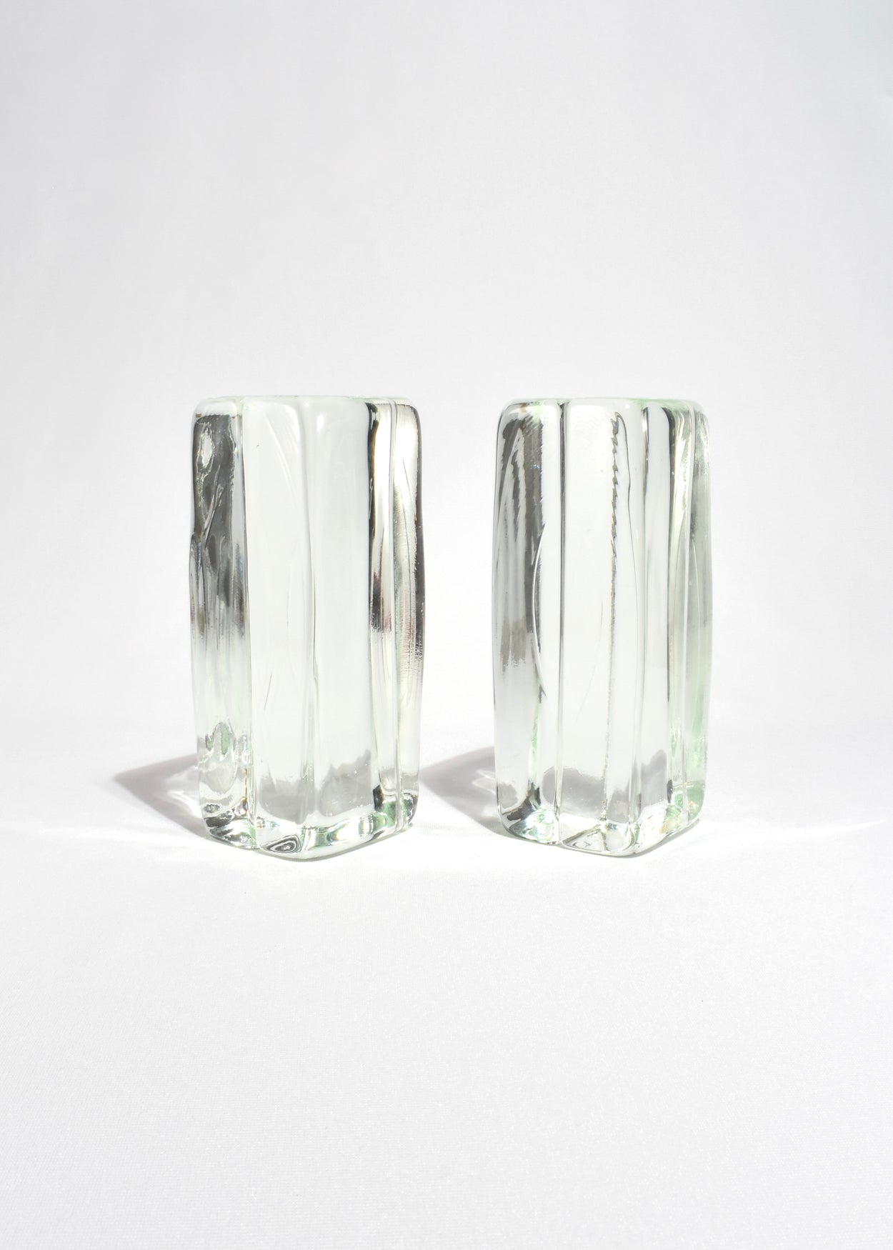 Rectangular Glass Bookends