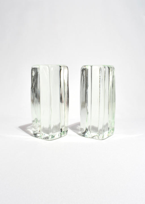 Rectangular Glass Bookends