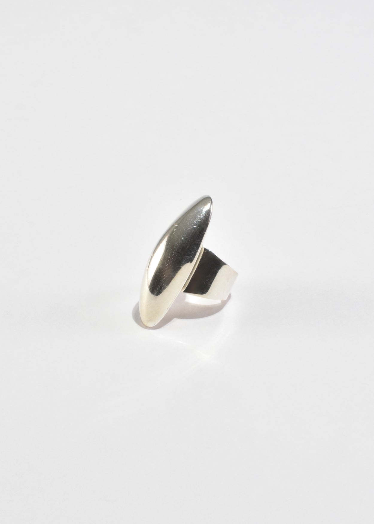 Elongated Dome Ring